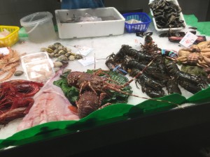 These lobster are alive!